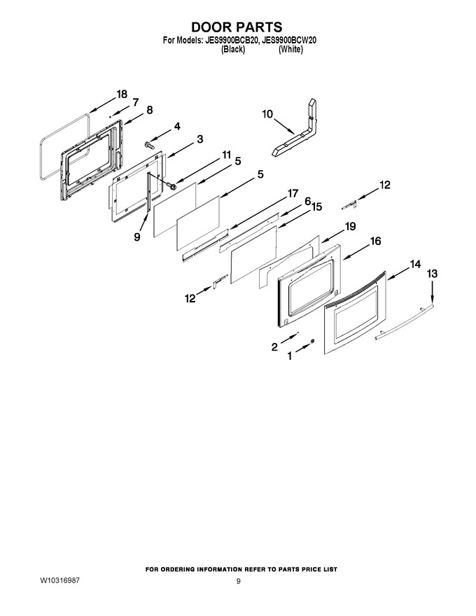 Diagram for JES9900BCW20