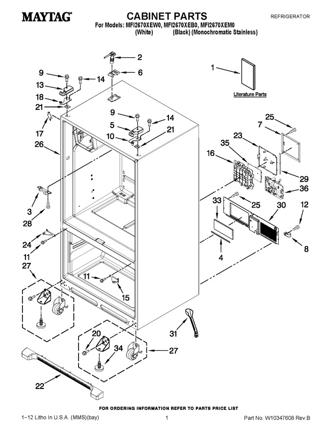 Diagram for MFI2670XEB0