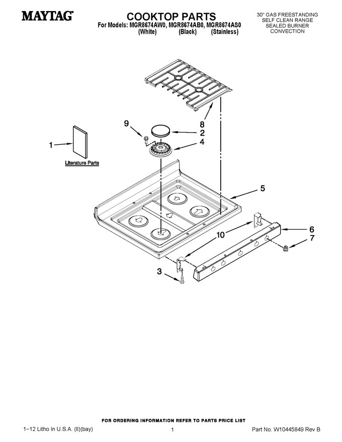 Diagram for MGR8674AS0