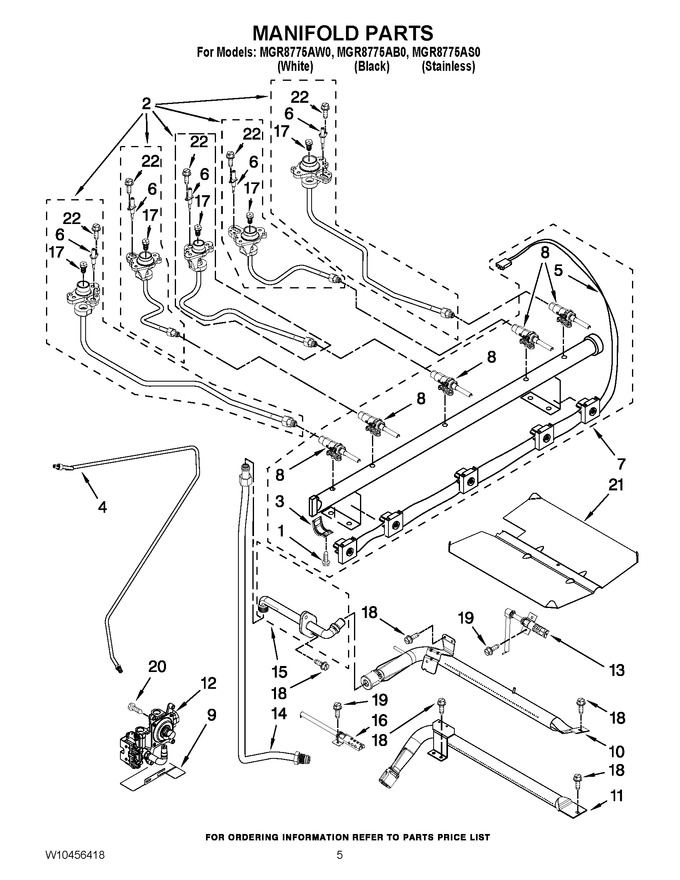 Diagram for MGR8775AW0