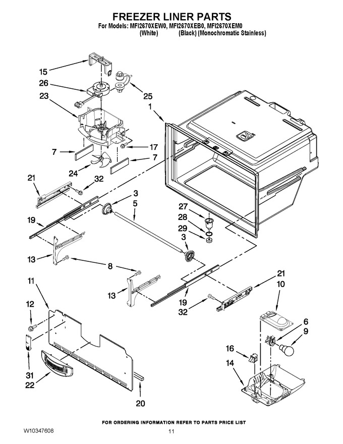 Diagram for MFI2670XEB0