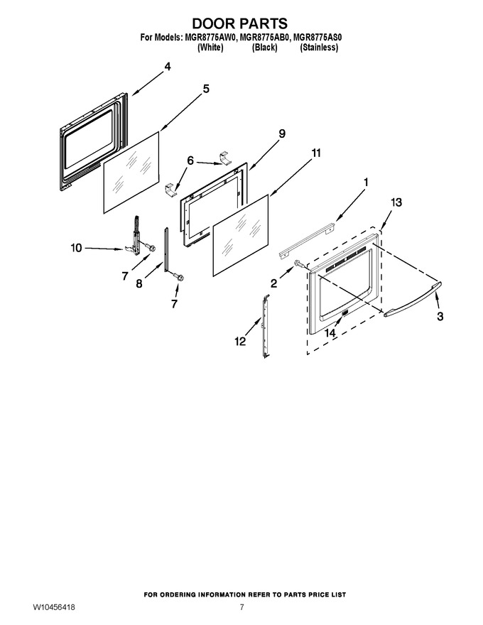 Diagram for MGR8775AW0