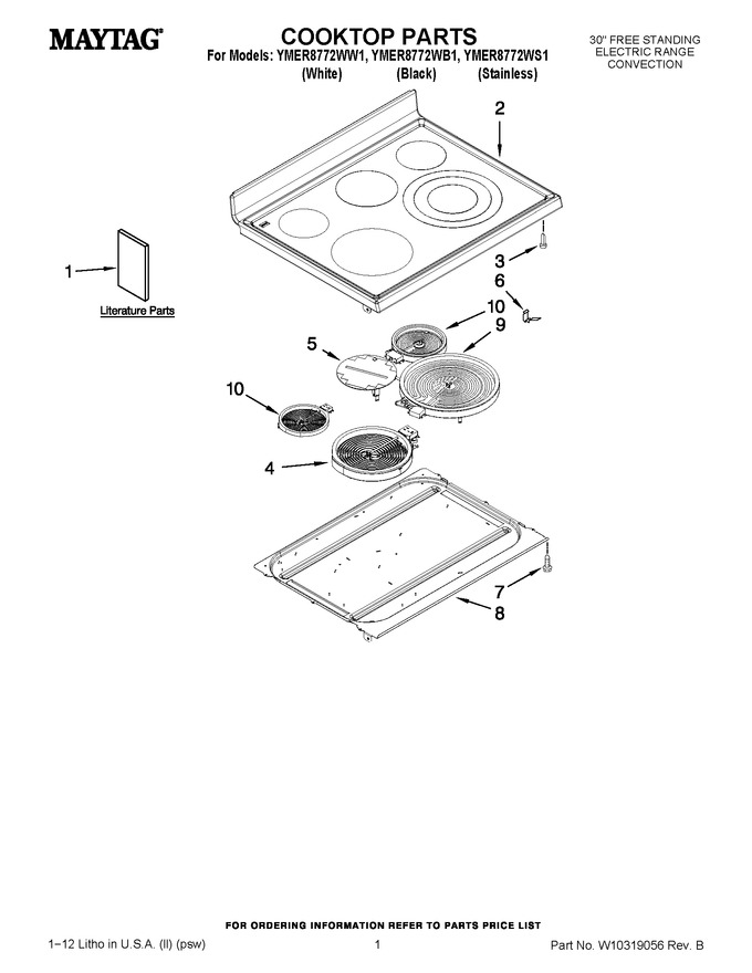Diagram for YMER8772WS1