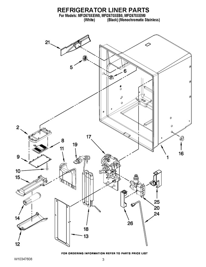Diagram for MFI2670XEB0
