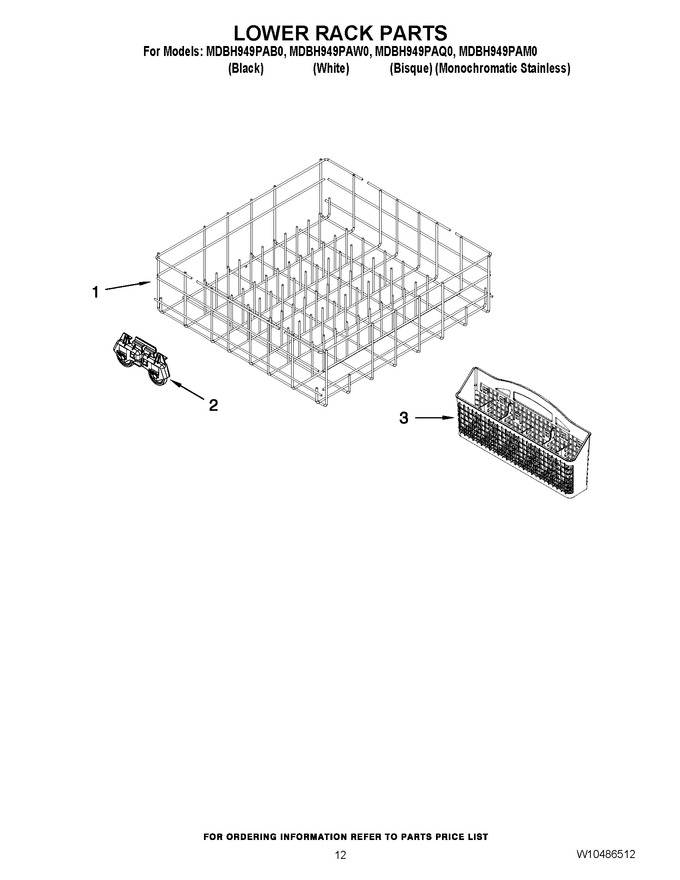 Diagram for MDBH949PAW0
