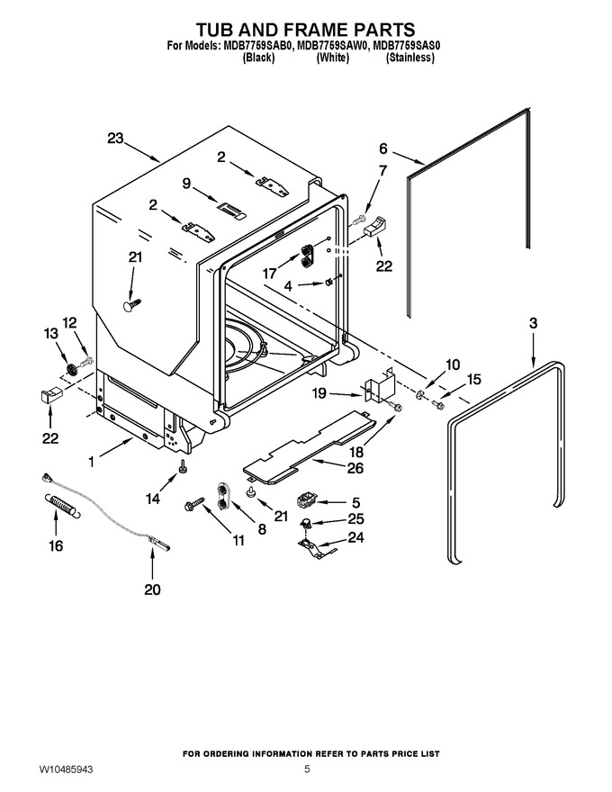 Diagram for MDB7759SAB0