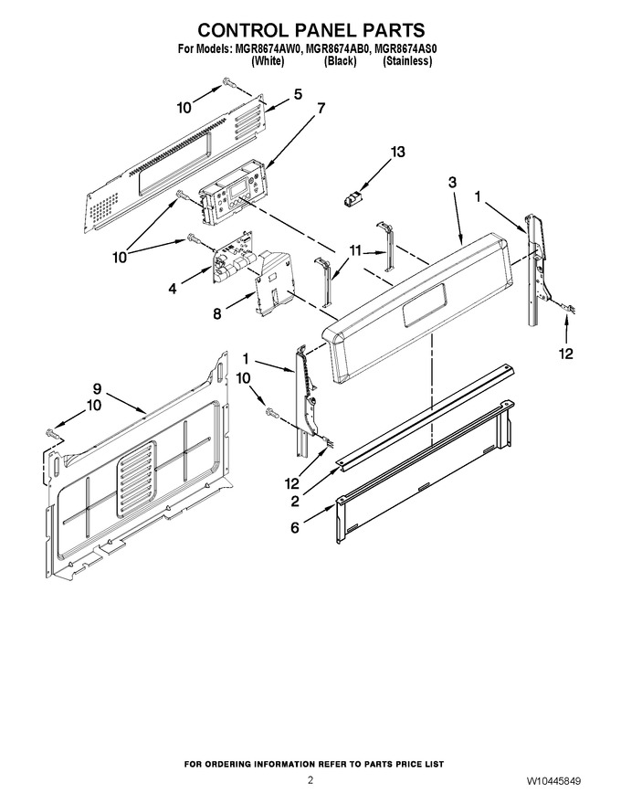 Diagram for MGR8674AS0