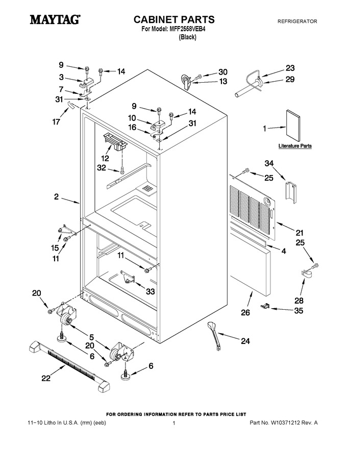 Diagram for MFF2558VEB4