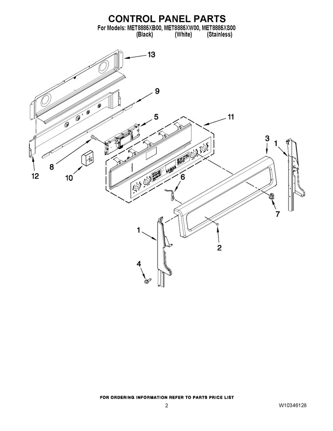Diagram for MET8885XS00