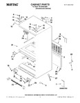 Diagram for 01 - Cabinet Parts