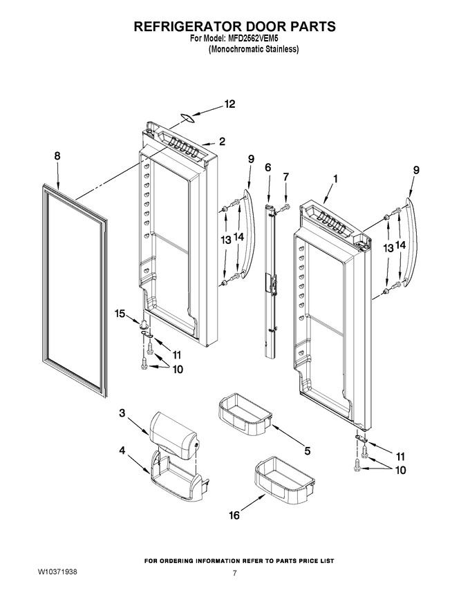 Diagram for MFD2562VEM5
