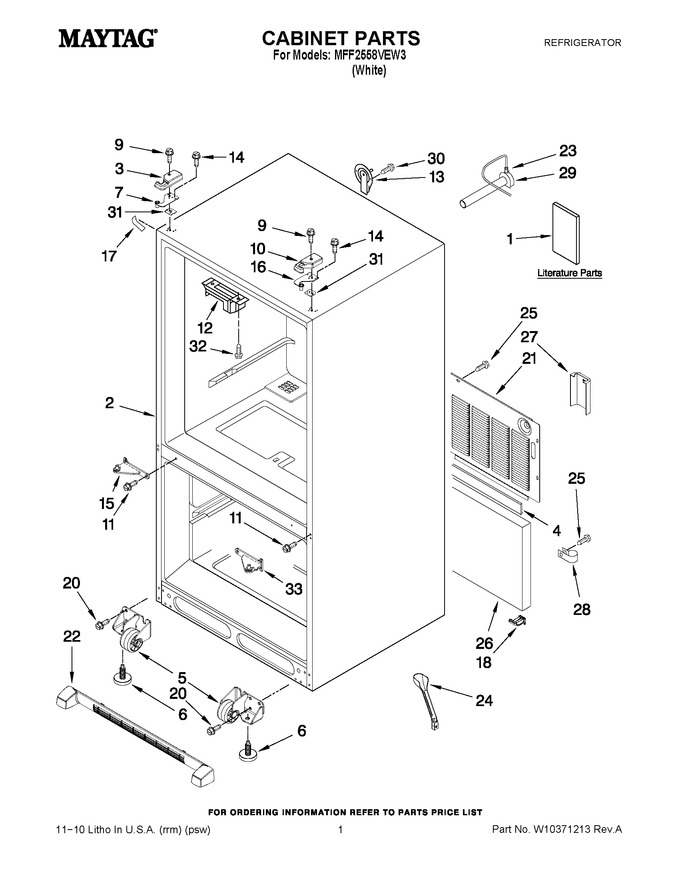 Diagram for MFF2558VEW3