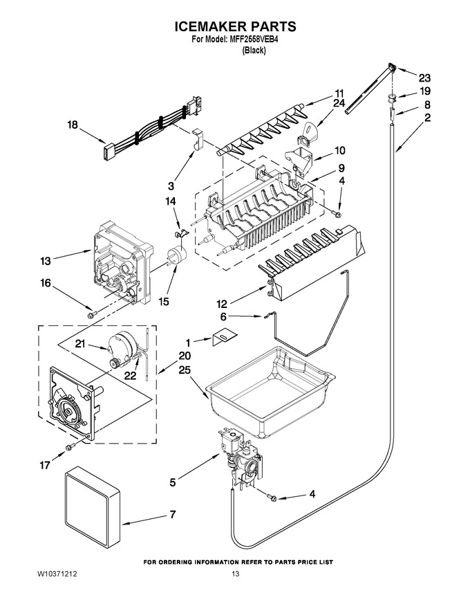 Diagram for MFF2558VEB4