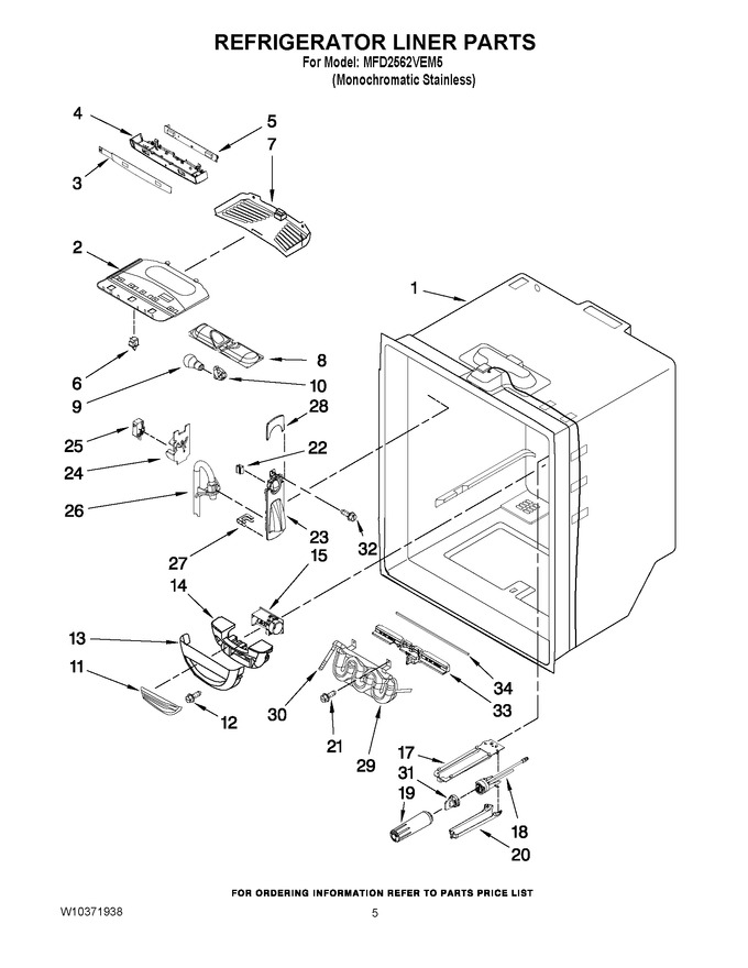 Diagram for MFD2562VEM5