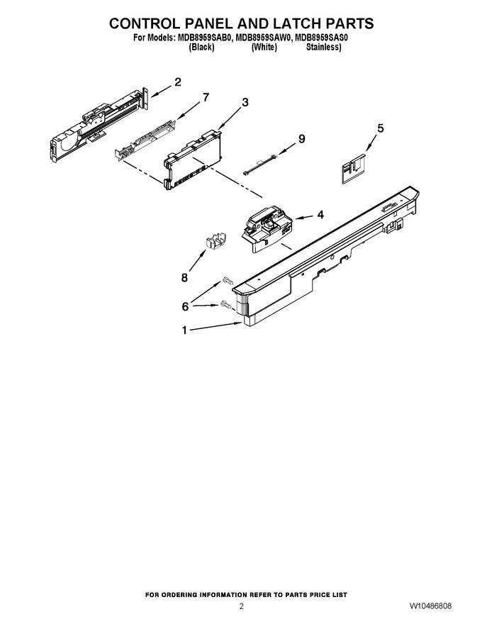 Diagram for MDB8959SAB0