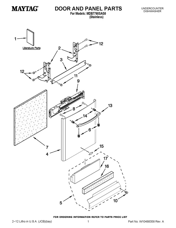 Diagram for MDB7760SAS0