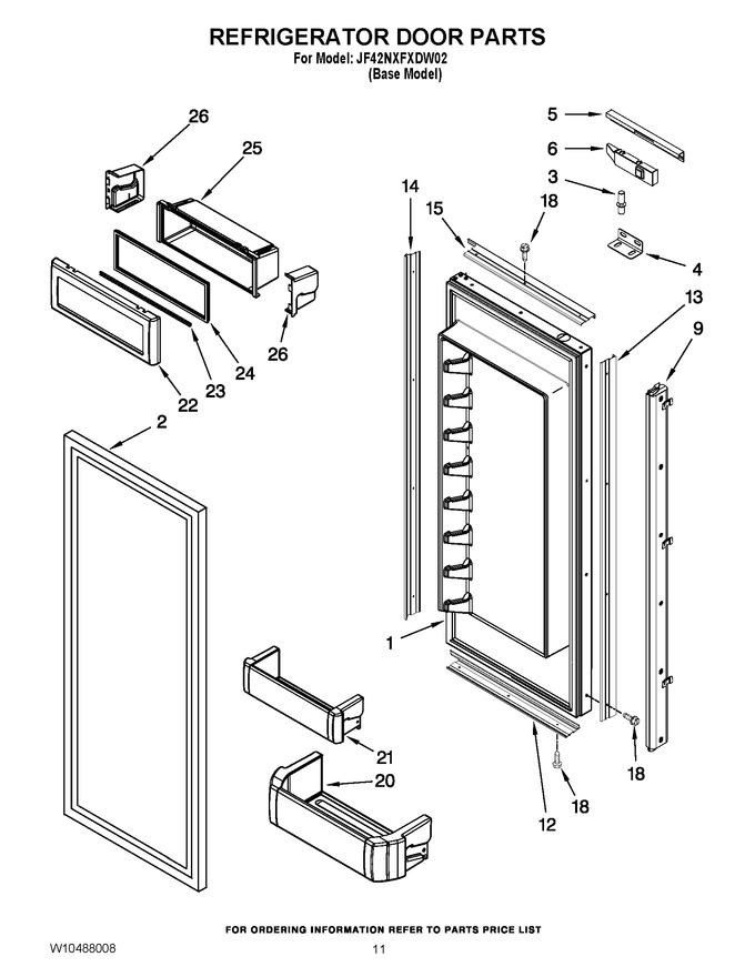 Diagram for JF42NXFXDW02