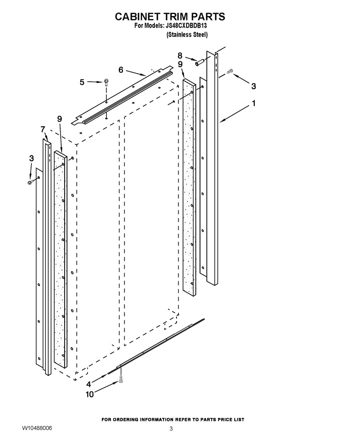 Diagram for JS48CXDBDB13