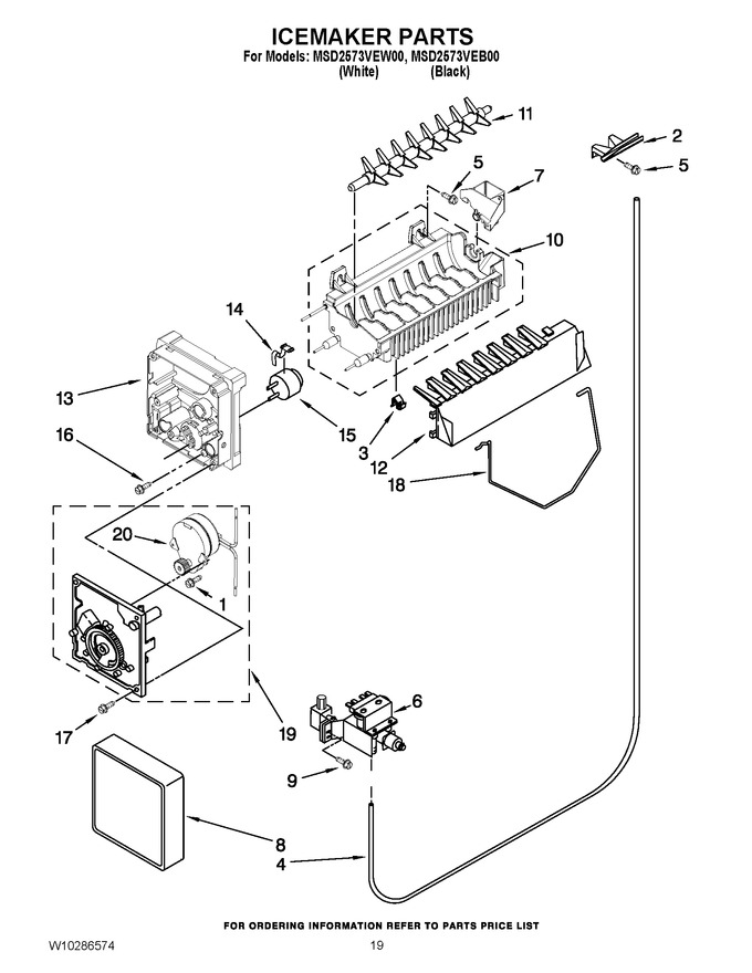 Diagram for MSD2573VEB00
