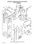 Diagram for 08 - Freezer Liner And Air Flow Parts