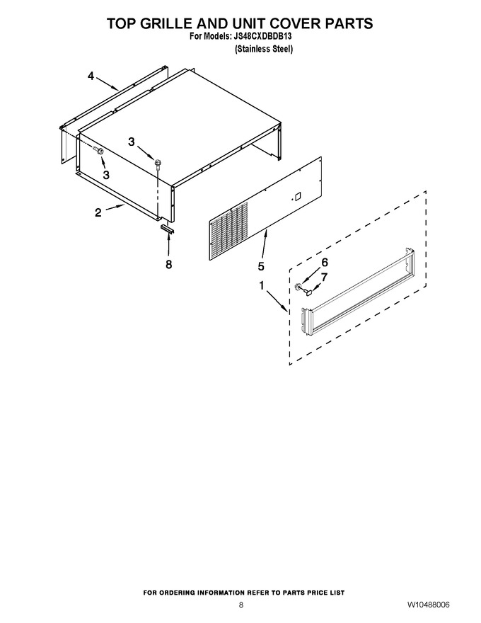 Diagram for JS48CXDBDB13