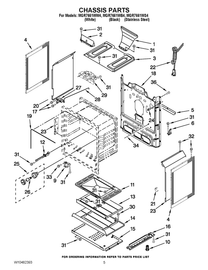 Diagram for MGR7661WB4