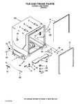 Diagram for 05 - Tub And Frame Parts