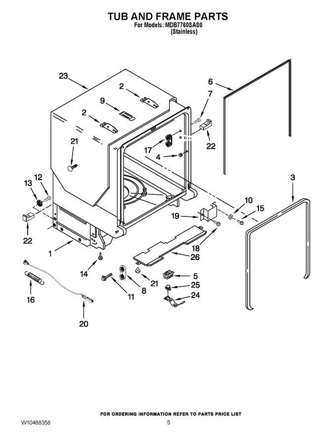 Diagram for MDB7760SAS0