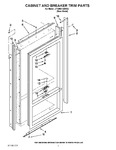 Diagram for 02 - Cabinet And Breaker Trim Parts
