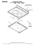 Diagram for 01 - Cooktop Parts