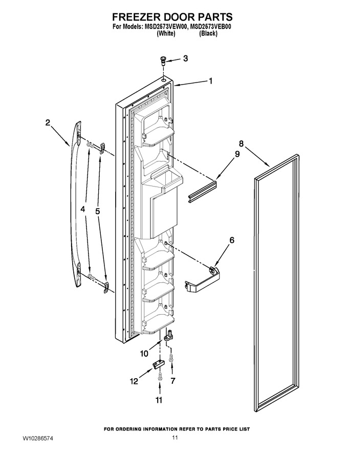 Diagram for MSD2573VEW00