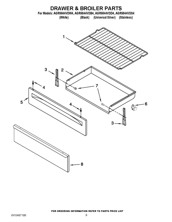 Diagram for AGR5844VDW4