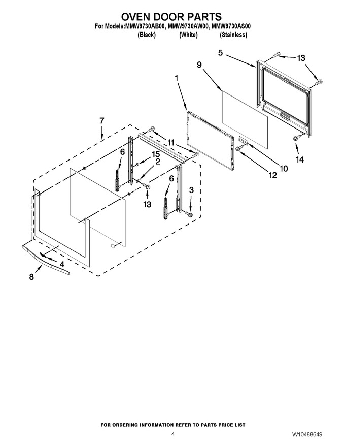 Diagram for MMW9730AB00