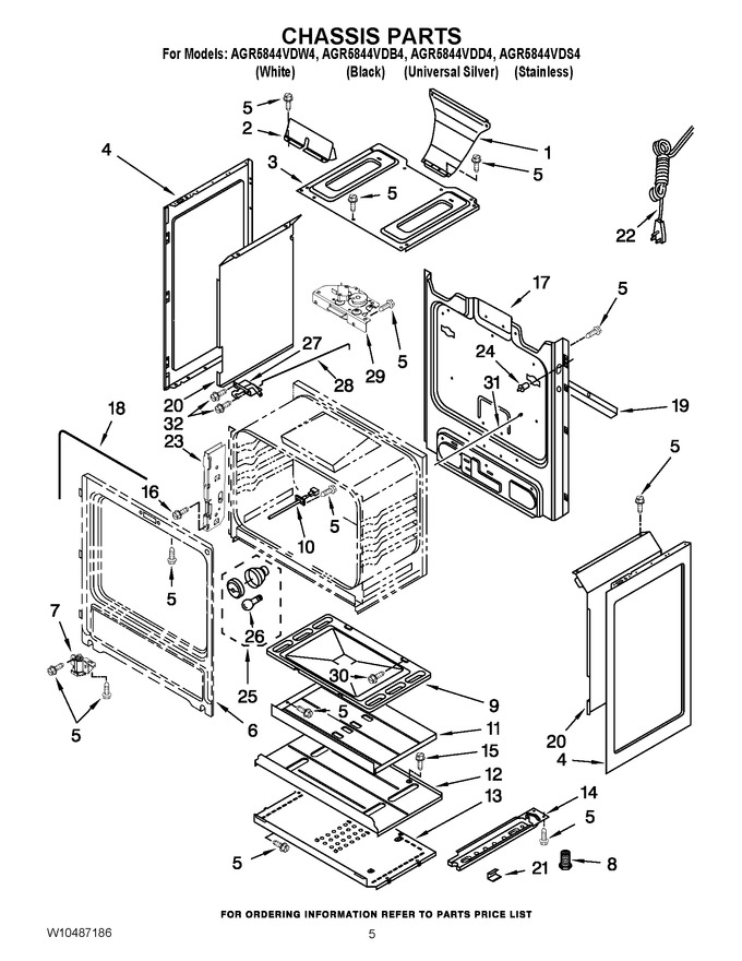 Diagram for AGR5844VDS4