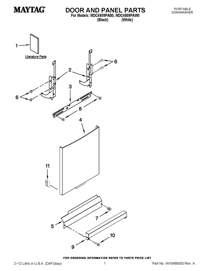 Diagram for MDC4809PAB0