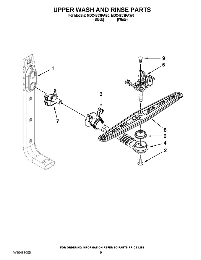 Diagram for MDC4809PAW0