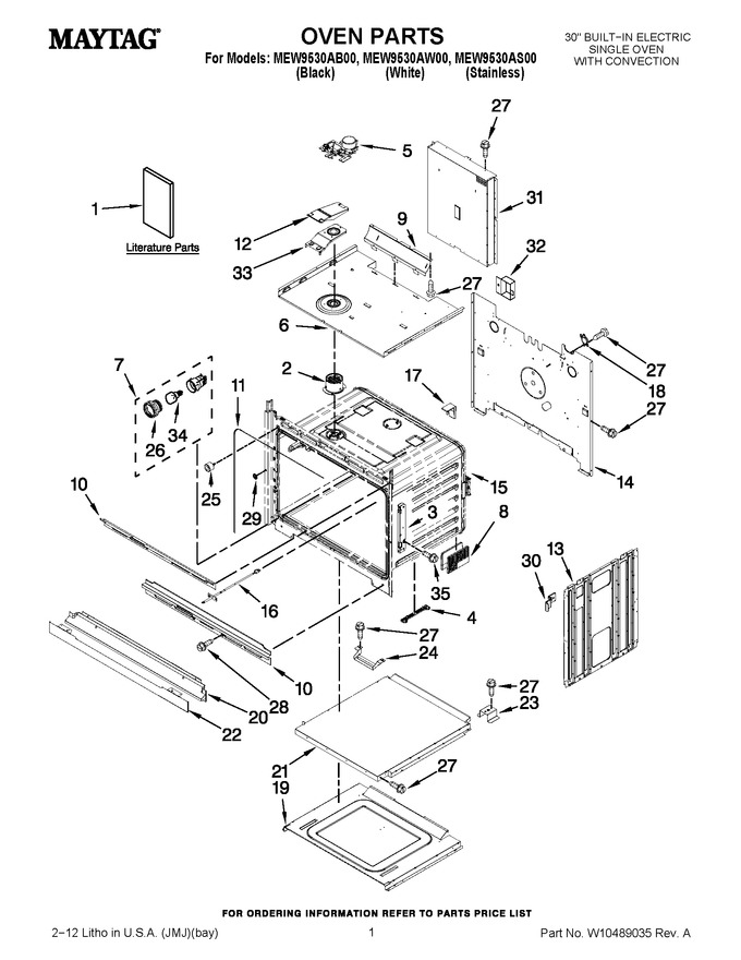 Diagram for MEW9530AS00