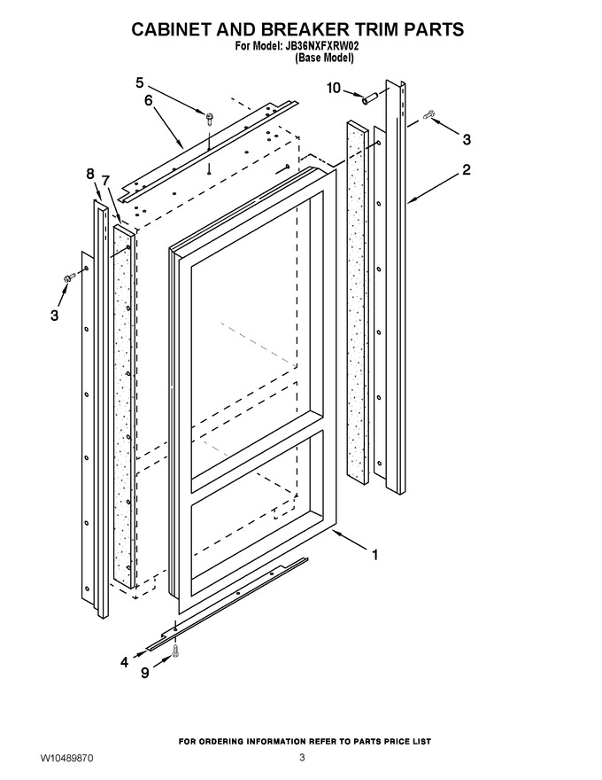 Diagram for JB36NXFXRW02
