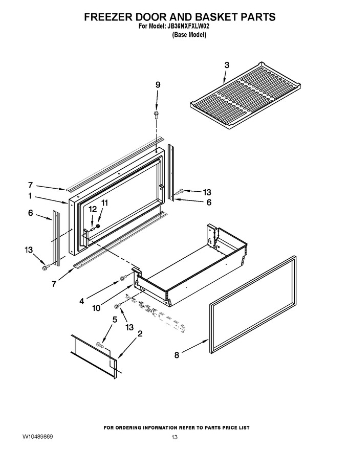 Diagram for JB36NXFXLW02
