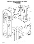 Diagram for 08 - Freezer Liner And Air Flow Parts