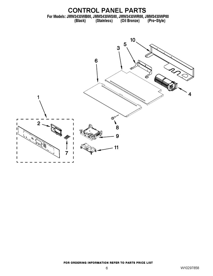 Diagram for JMW3430WP00