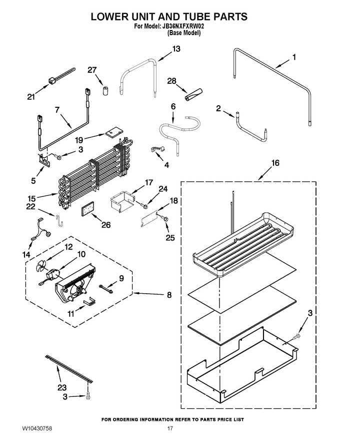 Diagram for JB36NXFXRW02