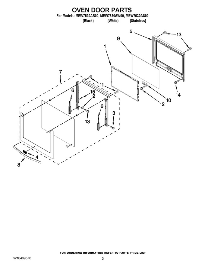 Diagram for MEW7530AW00