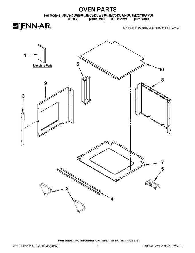 Diagram for JMC2430WS00