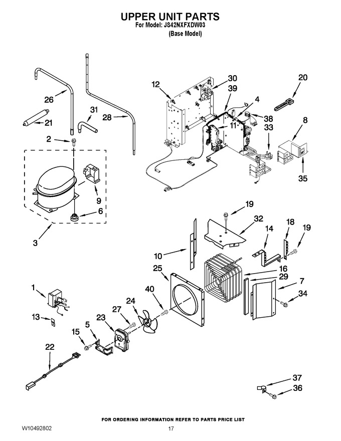 Diagram for JS42NXFXDW03