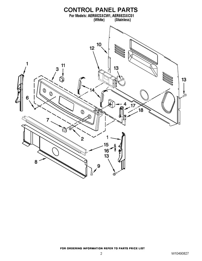 Diagram for AER5823XCW1