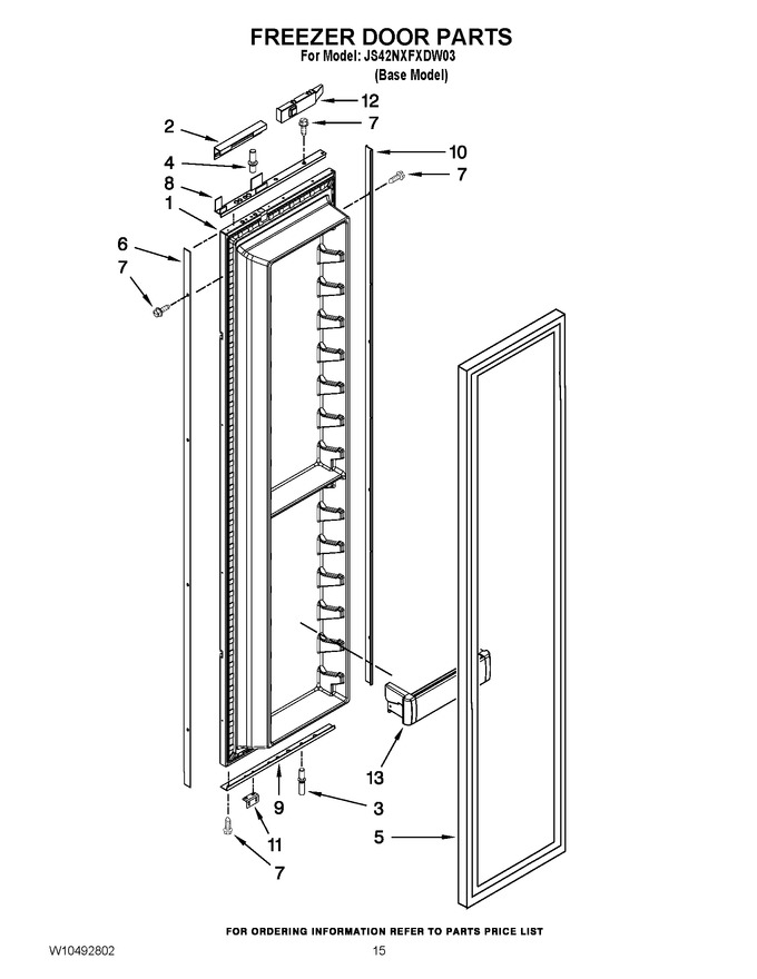 Diagram for JS42NXFXDW03