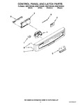 Diagram for 02 - Control Panel And Latch Parts
