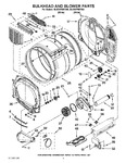 Diagram for 03 - Bulkhead And Blower Parts