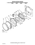 Diagram for 07 - Dryer Door Parts